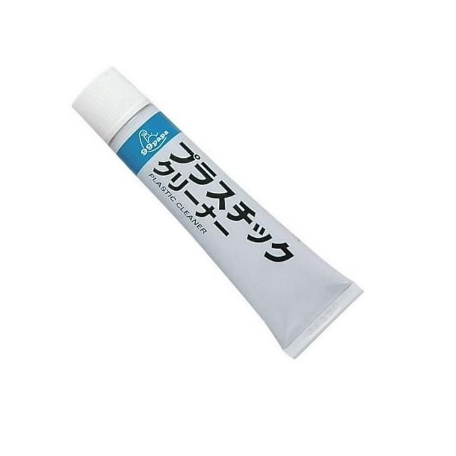 プラスチッククリーナー 50g ソフト99 車 プラスティック 光沢 キズ バイク ヘルメット シリコーン ウィンカー ヘッドライト クリーニング 掃除 大掃除 | 