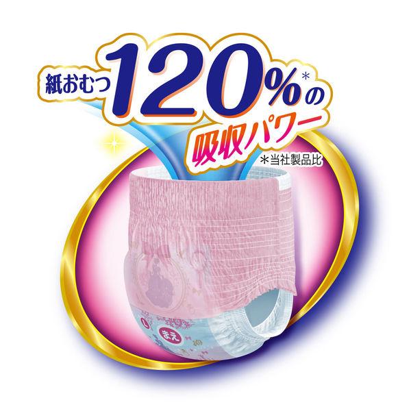 お試し用2個セット おむつ オヤスミマン 女の子用 パンツ ビッグ お試し用2個セット おむつ オヤスミマン 女の子用 パンツ ビッグ