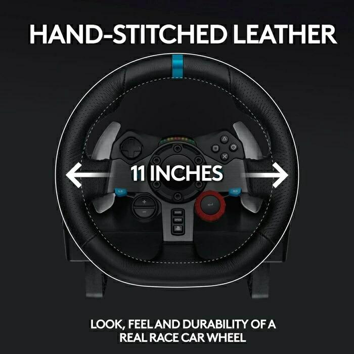 ハンコン Logitech G29 Driving Force ステアリングホイール＆ペダル ロジテック ドライビングフォース 臨場感の画像