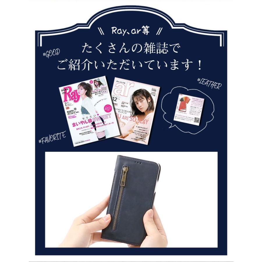 iPhone 11 Pro ケース 本革 ウォレットタイプ 手帳型 カバー｜steadyadvance｜03