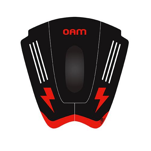 ON A MISSION OAM OAM21 TRACTION PADS TAYLOR KNOX BLK/RED トランクション デッキパット