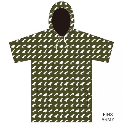 DECANT デキャント DECANT PULLOVER ポンチョ PONCHO（FINS) ARMY サーフィン サーフィンマリンスポーツ 010151330004D｜steadysurf