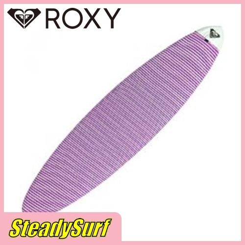 7'3"フィッシュ ROXY ロキシー ソフトケース　フィッシュソックス　Roxy Fish Socks Violet　バイオレット　ニットケース｜steadysurf