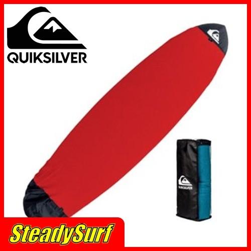 6'3"フィッシュ QUIKSILVER クイックシルバー ソフトケース フィッシュボード QS FIsh Socks レッド ニットケース