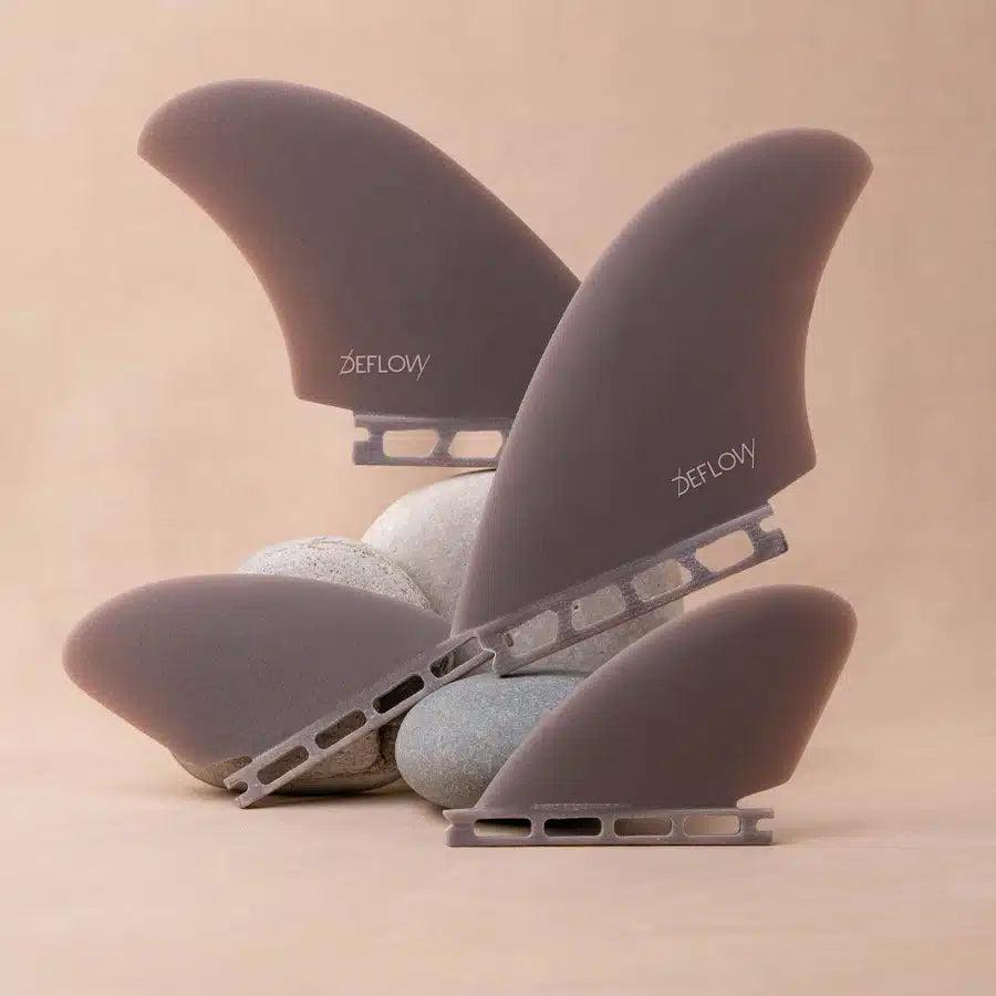 FCS 2タブ対応フィン DEFLOW デフロー フィッシュ ウワッド 4FIN