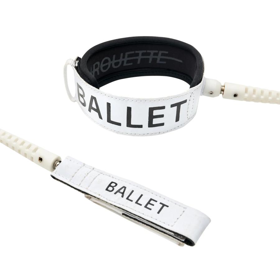 あすつく 9FT CALF ログ(ふくらはぎ) ホワイト ブラック リーシュコード リーシュ BALLET(バレー）PIROUETTE LEASH サーフィン｜steadysurf｜03