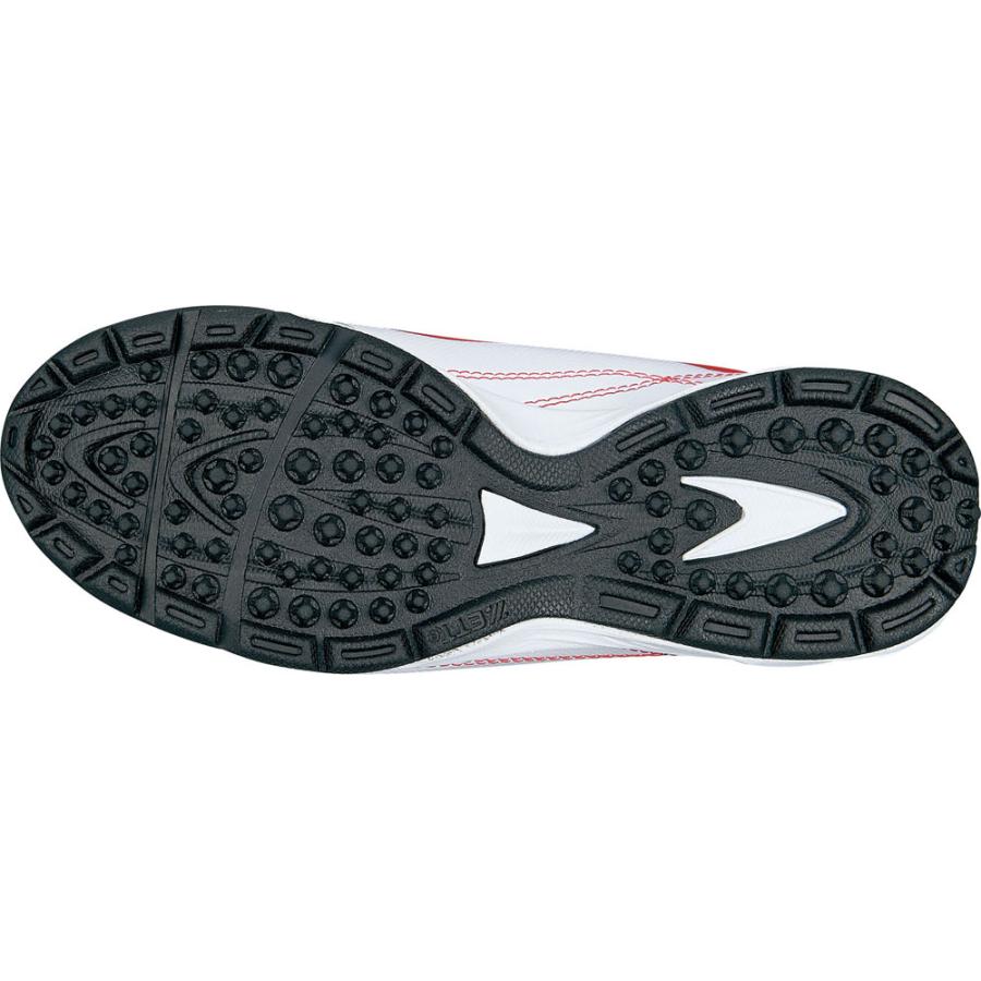 ZETT スパイクシューズ ホワイト/レッド ゼット ZETT トレーニングシューズランゲットDX2 ホワイト