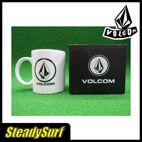 VOLCOM あすつく VOLCOM(ボルコム)限定生産 セラミック製 マグカップ コップ Circle Stone Mug ホワイト ...
