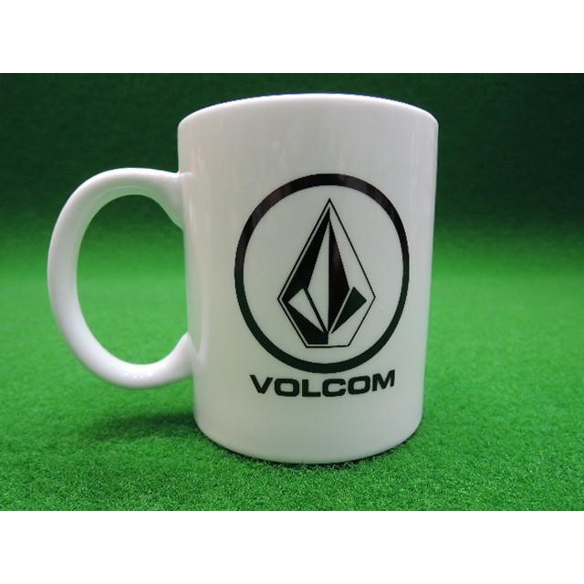 VOLCOM あすつく VOLCOM(ボルコム)限定生産 セラミック製 マグカップ コップ Circle Stone Mug ホワイト ...