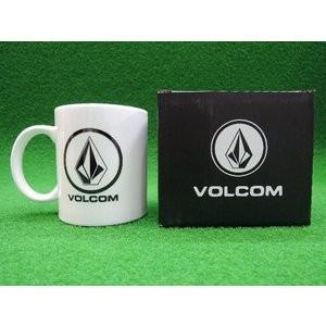 VOLCOM あすつく VOLCOM(ボルコム)限定生産 セラミック製 マグカップ コップ Circle Stone Mug ホワイト ...