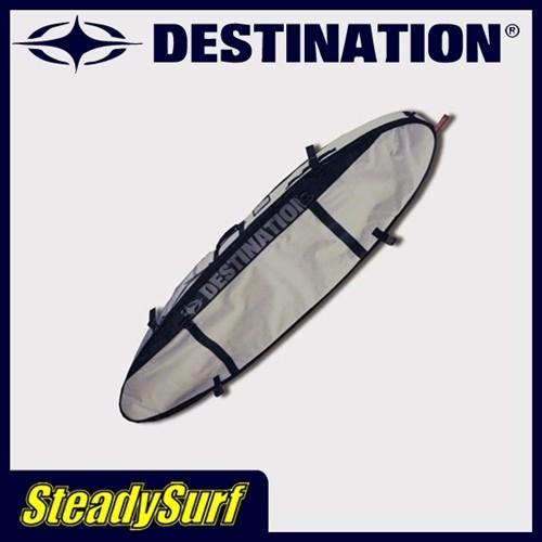 7'0 3-4本収納可能 ハードケース　DESTINATION　DS EX-COFFIN EX-コフィン 7'0　グレー デスティネーション サーフィン トリップ 飛行機 旅行