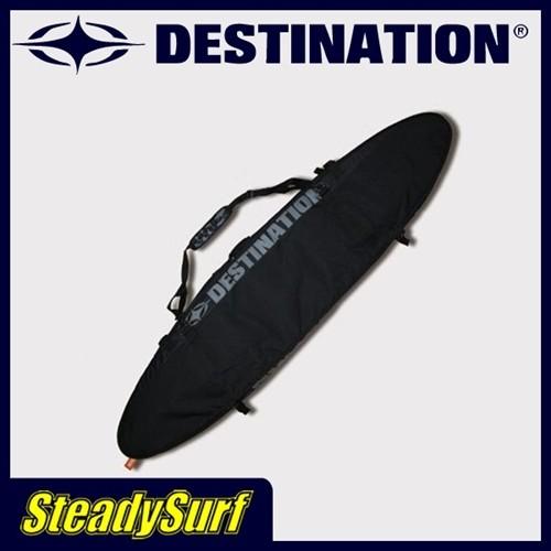 9'0 3-4本収納可能/ハードケース　DESTINATION　DS EX-COFFIN/EX-コフィン 9'0　ブラック　デスティネーション/サーフィン/トリップ/飛行機/旅行｜steadysurf