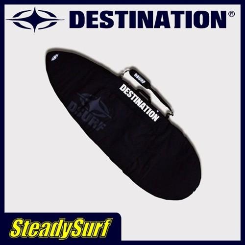 6'4 ショートボード/ハードケース DESTINATION DS EX-THE 142/ブラック 