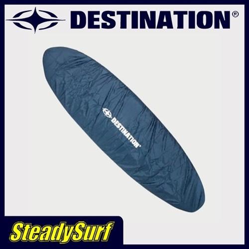 6'0〜8'0 ネイビー フィッシュ＆ファン デッキカバー デスティネーション　DESTINATION US NATURAL インナーケース FISH&FUN サーフィン｜steadysurf