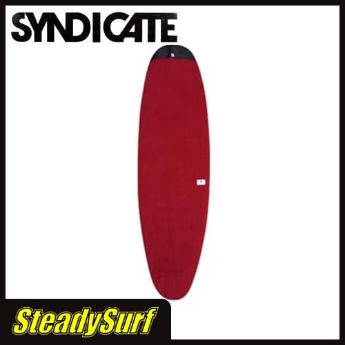 6'0"ファンボード マルーン SYNDICATE シンジゲート ソフトケース ニットケース SC Knit Case SHORT FISH MINI Nose Pad サーフィン ファン｜steadysurf