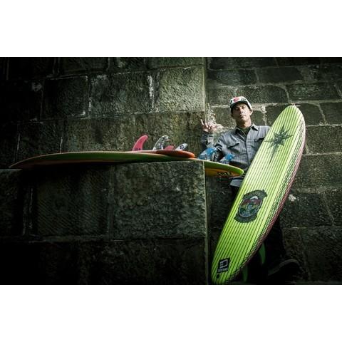 3DFINS Christian Fletcher サーフボードフィン 3DFINS Christian Fletcher Carbon base Signature Quad Fins