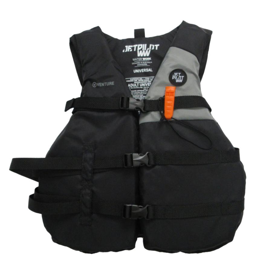 ブラック ベンチャー サップ ナイロン CGA ベスト JETPILOT(ジェットパイロット)ライフジャケット ライジャケ ジェットスキー