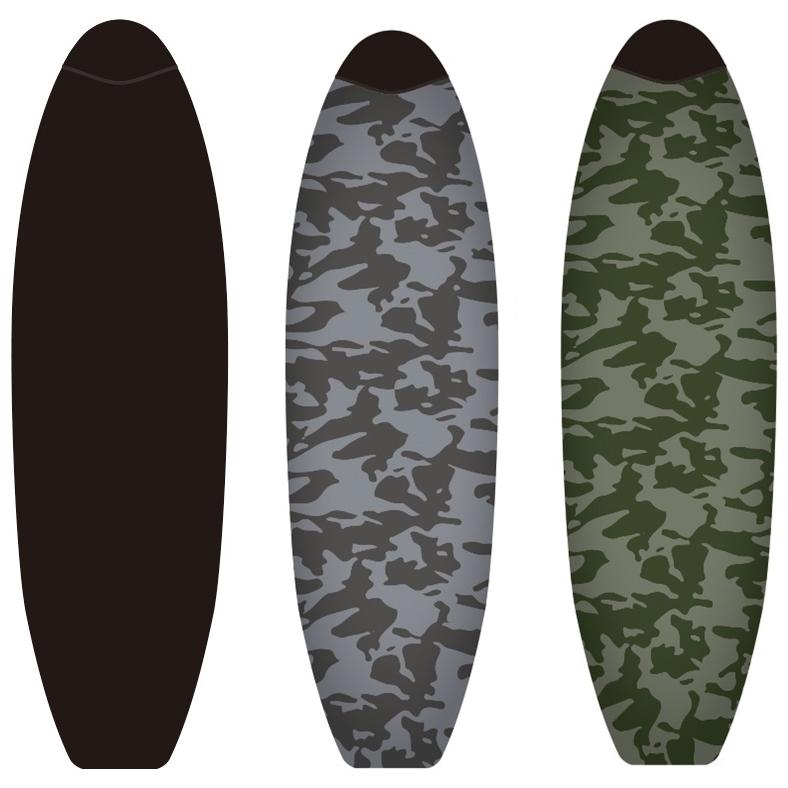 7'6 ファン ファンボード ブラック グレーカモ グリーンカモ ソフトケース TLS KNIT CASE COLOR SOLID BLACK TOOLS ツールス ニットケース サーフィン