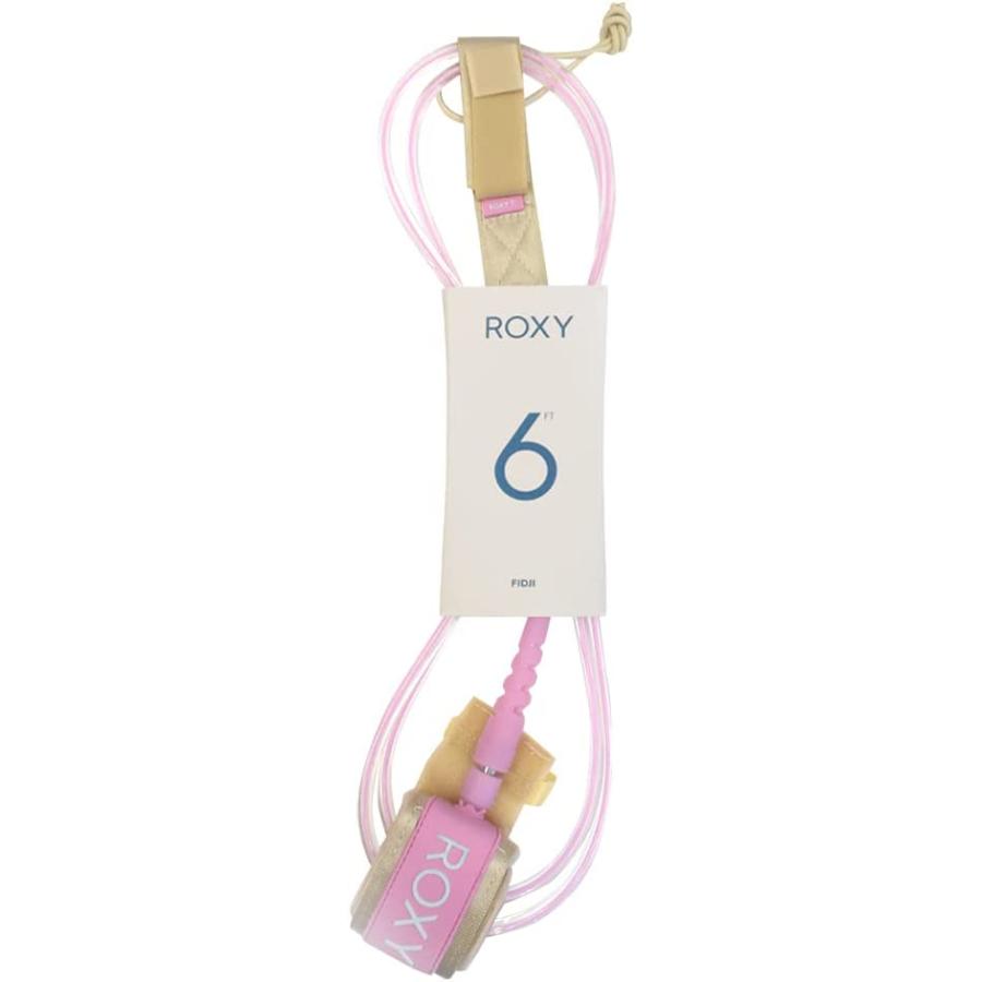 【美品】 ROXY ボディボード　リーシュコード付き　ピンク ROXY 8インチ サーフボードリーシュコード ピンクキュートな可愛い