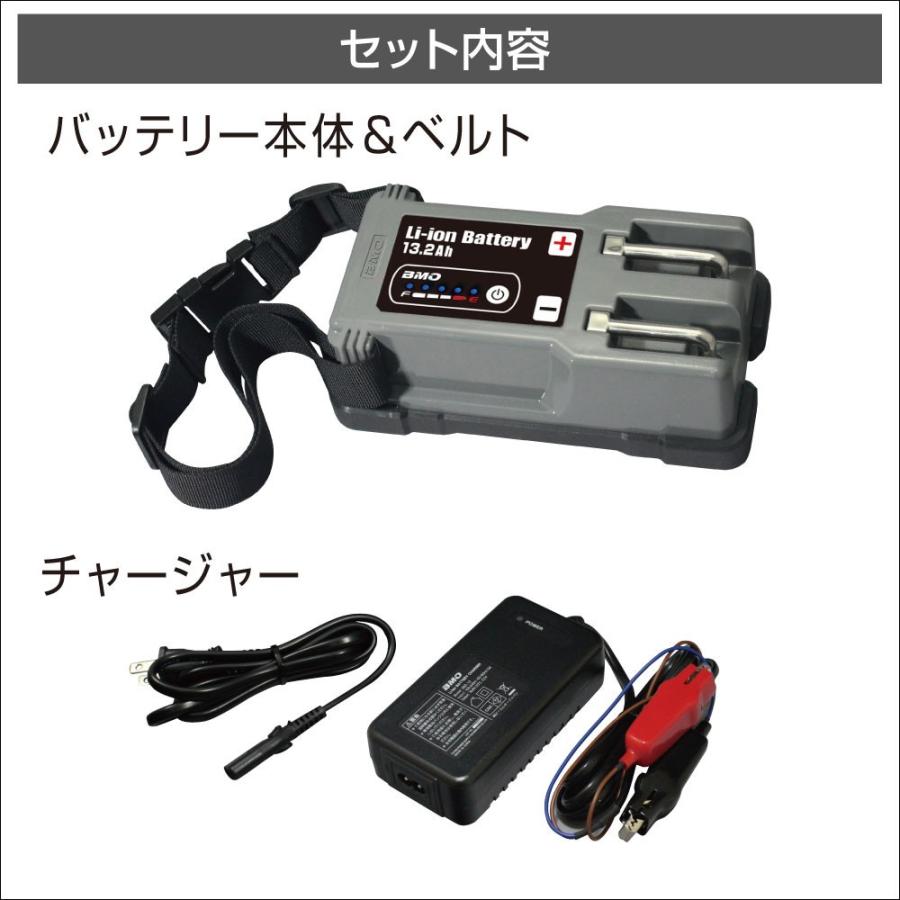 美品　BMO リチウムイオンバッテリー13.2Ah チャージャーセット BMO JAPAN ビーエムオー リチウムイオンバッテリー13.2Ah