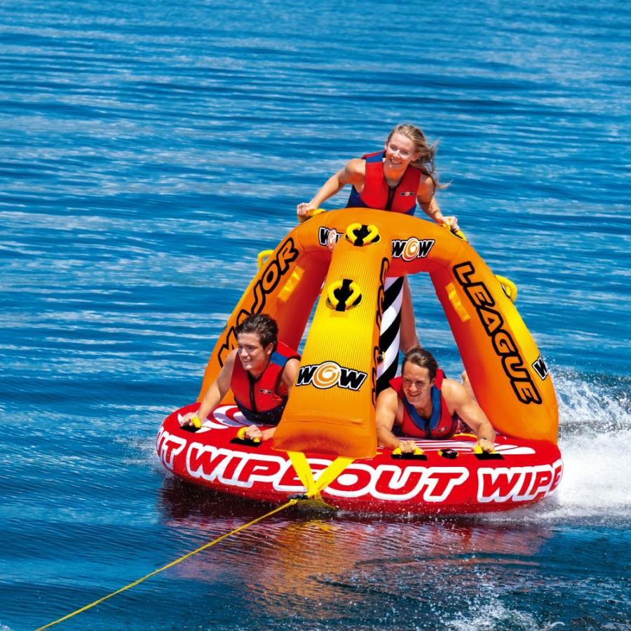 WOW ワオ ワィプアウト 3人乗り トーイングチューブ本体 マリン  