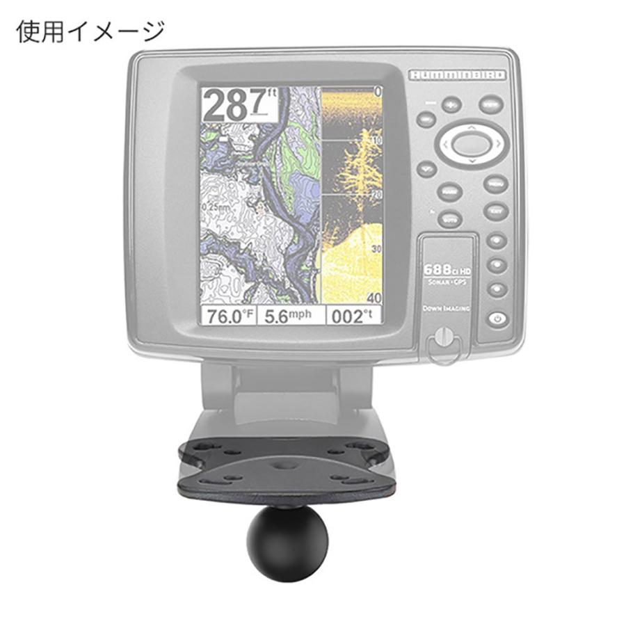 RAM MOUNTS 魚探マウント(変形座) RAM-107B 1.5” ボート用品 外装品｜steadysurf｜02