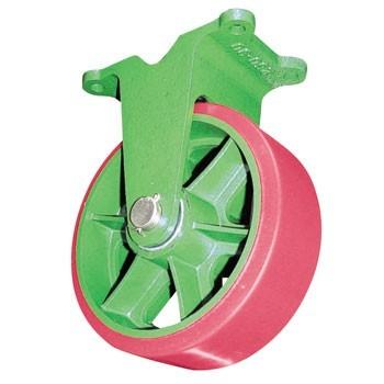 東北車輌 タグキャスター ベアリング 固定式 ウレタン車輪 200×65 ボート用品