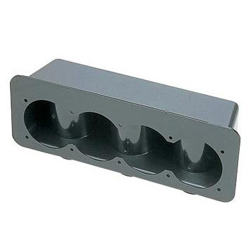 ベンチレータケース ブラック 角型ベンチレーター ボート用品