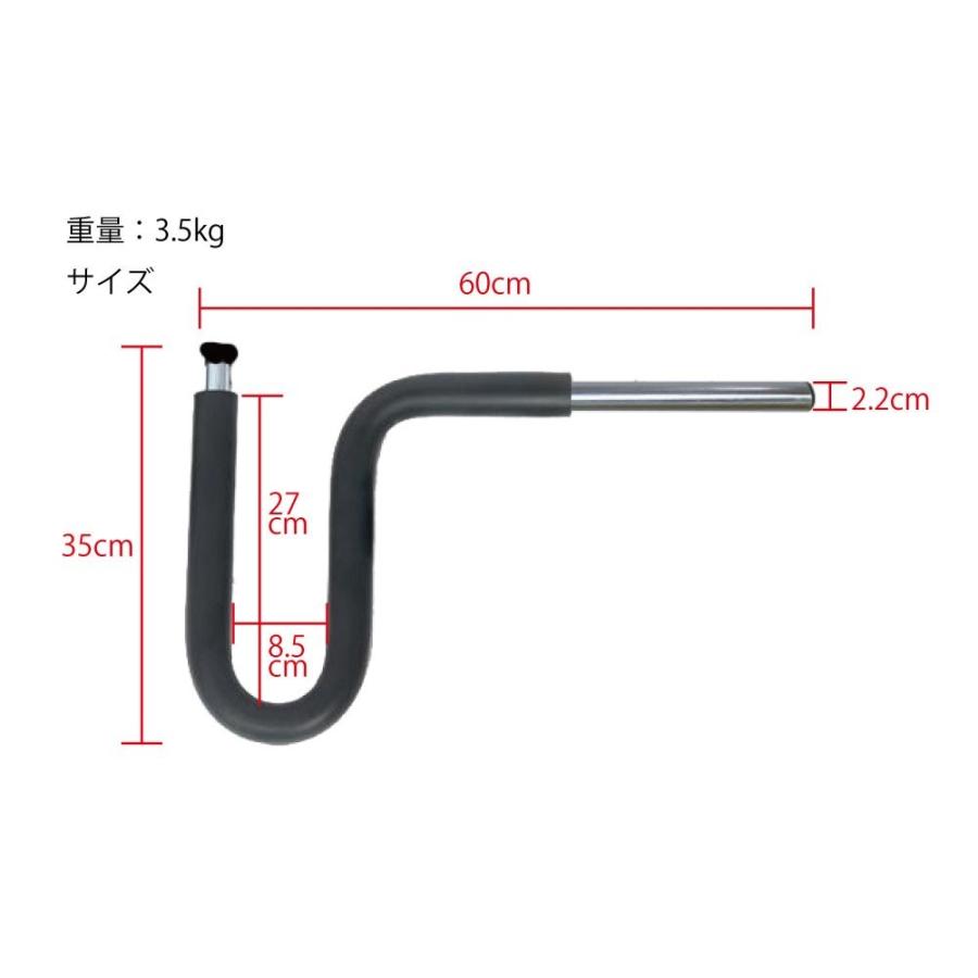 サーフキャリア・スタンド類　EXTRA（エクストラ）サーフボード自転車キャリア　ラック1P/サーフィン/マリンスポーツ｜steadysurf｜03