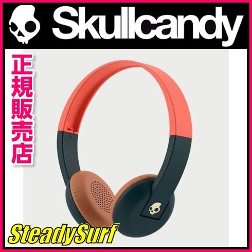 ヘッドフォン スカルキャンディ− イヤホン SKULLCANDY UPROAR Wireless アップロアーワイヤレス Bluetooth EX オレンジ CREAM｜steadysurf