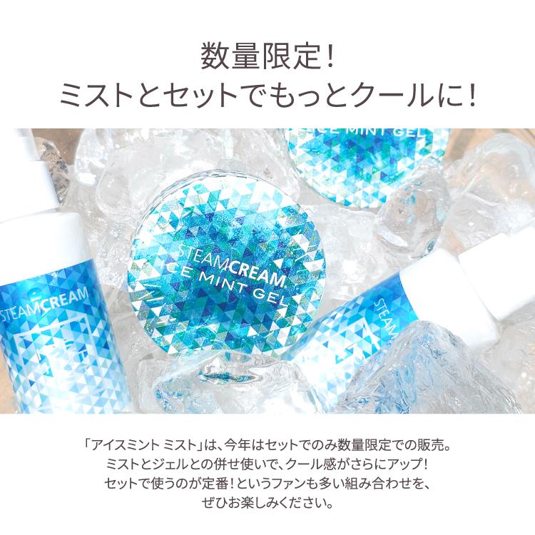 STEAMCREAM（スチームクリーム） 公式 夏季限定 アイスミントジェル