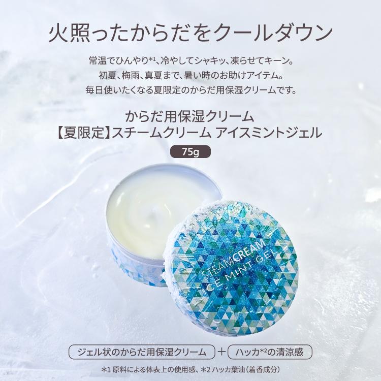 STEAMCREAM（スチームクリーム） 公式 夏季限定 アイスミントジェル