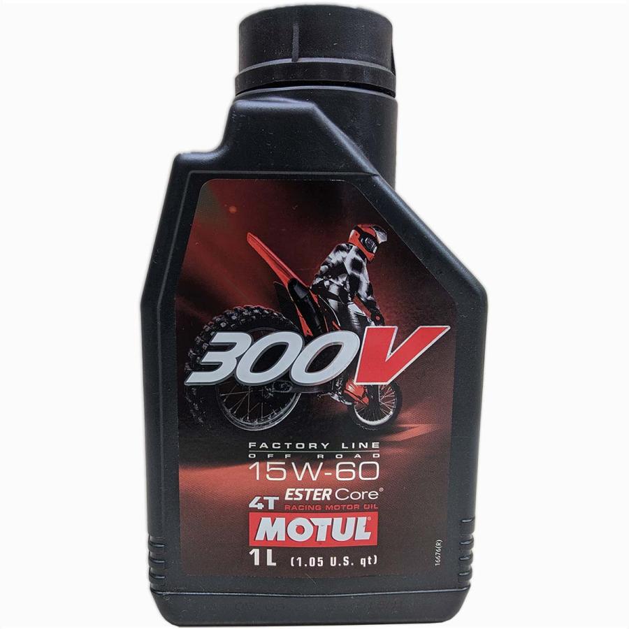 Olio Motore MOTUL 300V 15W60 1L - Sintetico 4T Factory Line Off Road