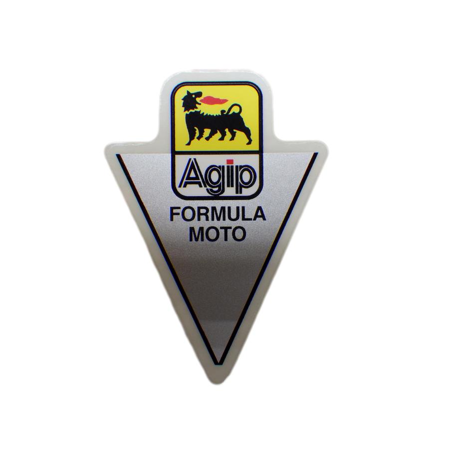 S26□Agip FORMULA MOTO 4 ステッカー 50×35mm ビンテージ アジップ