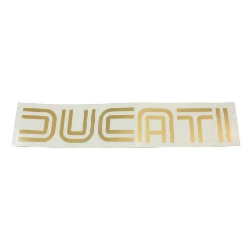 S25□DUCATI 900MHR タンクステッカー GOLD 228-40mm ドゥカティ