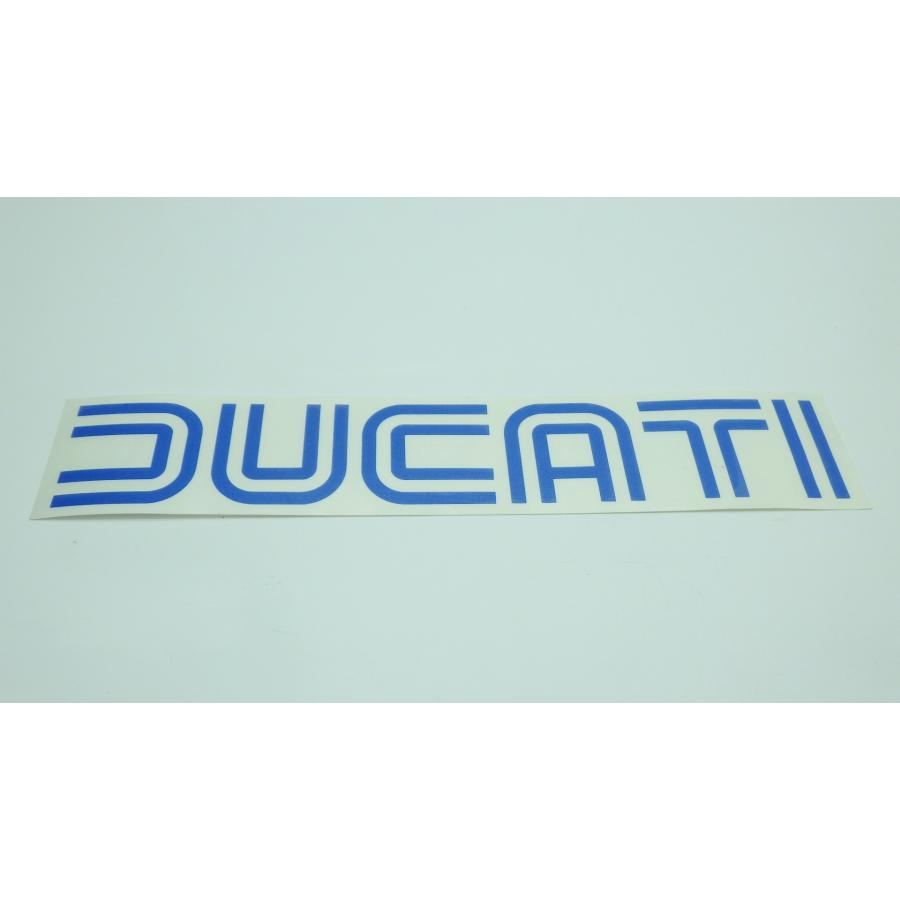 S23□DUCATI 900MHR タンクステッカー BLUE 350 500Twin 1000MHR