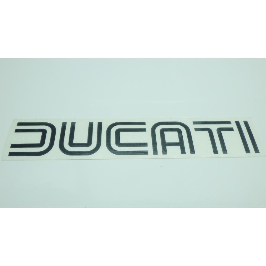 S24□DUCATI 900MHR タンクステッカー black 230mm×40mm 350 500Twin