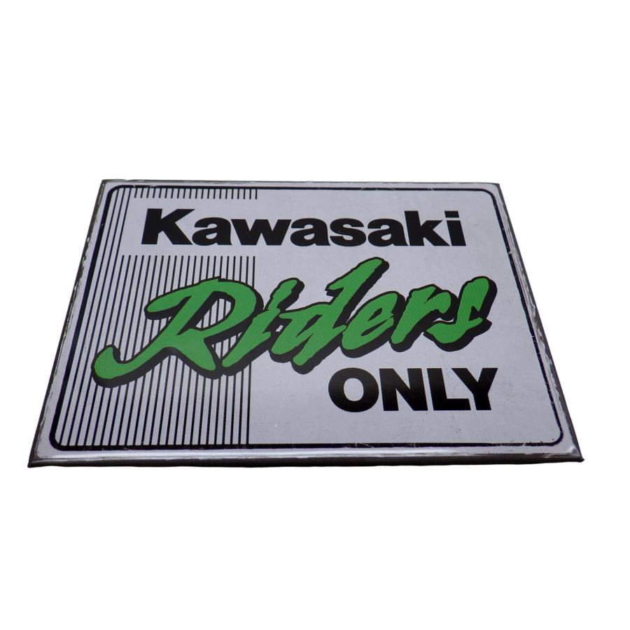 カワサキ（Kawasaki） S25□KAWASAKI RIDERS ONLY マグネット