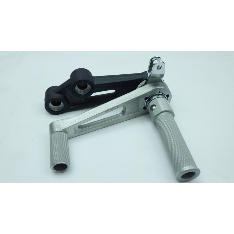 S22□タロッティ バックステップ Z1000MKII 可倒式 シルバー 190033