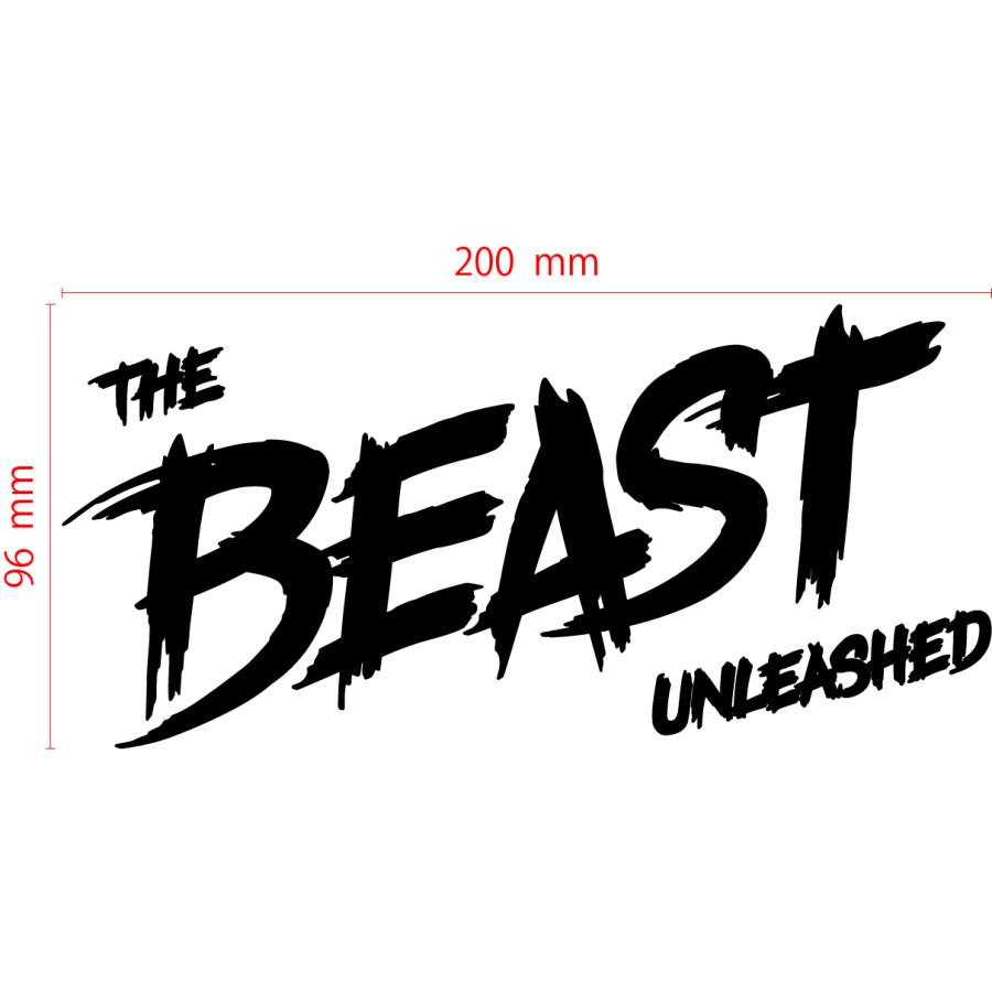 ビースト カッティングステッカー | 
