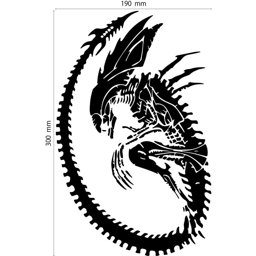 特大 エイリアン 1 カッティングステッカー | 