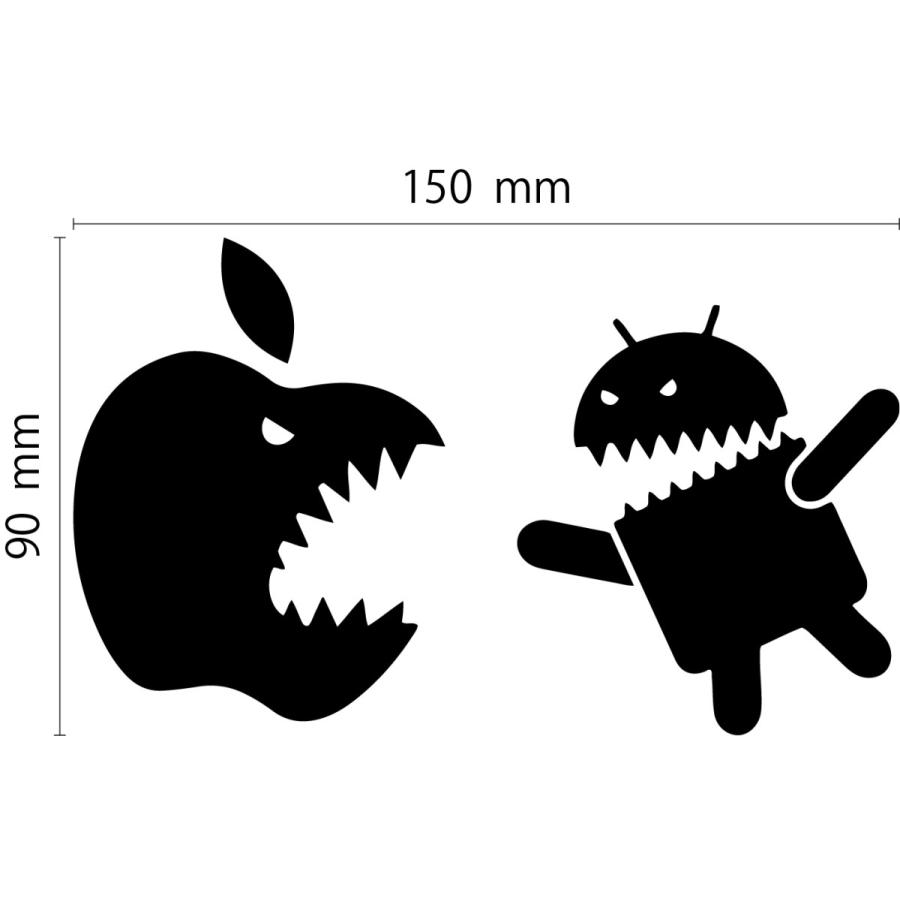 ドロイド君 1 カッティングステッカー | 