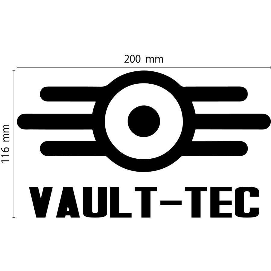 フォールアウト 1 カッティングステッカー | 