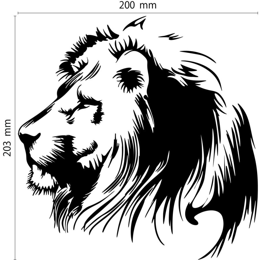 獅子 カッティングステッカー | 