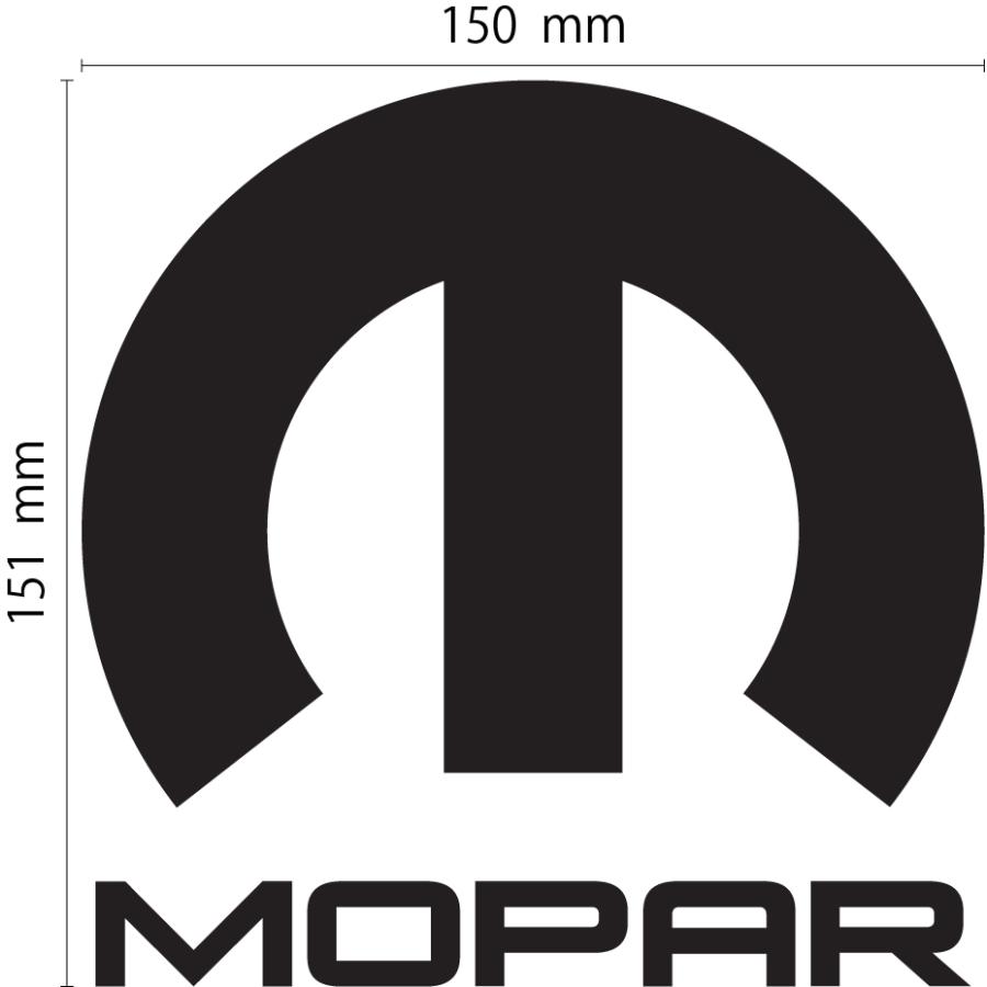 Mopar カッティングステッカー | 