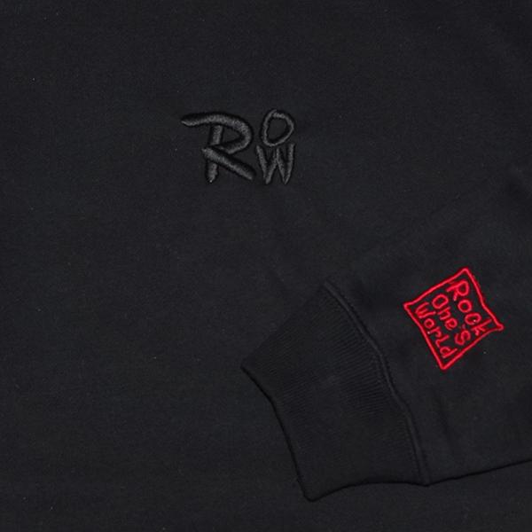 ROCK ONE'S　WORLD　ロックワンズワールド　ROW emb HOODIE |  | 07