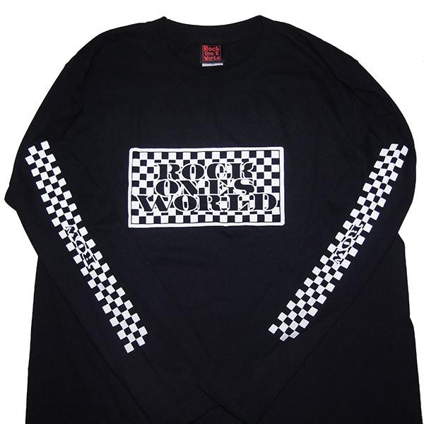 ROCK ONE'S　WORLD　ロックワンズワールド　ROW CHECKER L/S TEE |  | 02