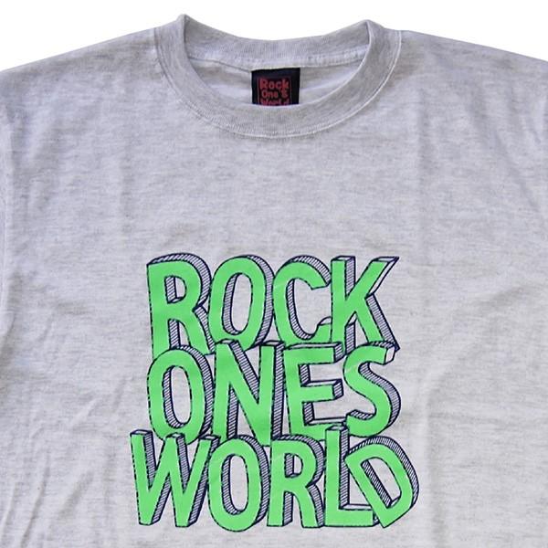 ROCK ONE'S　WORLD　ロックワンズワールド　SOLID　LOGO TEE |  | 08