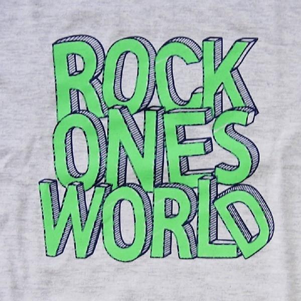 ROCK ONE'S　WORLD　ロックワンズワールド　SOLID　LOGO TEE |  | 09