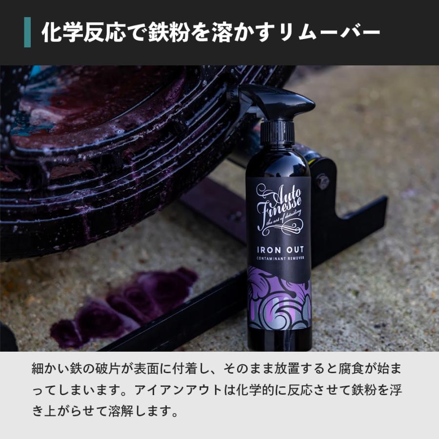 AutoFinesse オートフィネス IRON OUT アイアンアウト 鉄粉除去剤